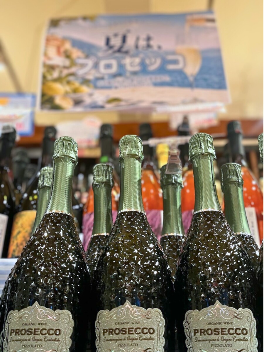 ワインストア・ワッシーズのプロセッココーナー